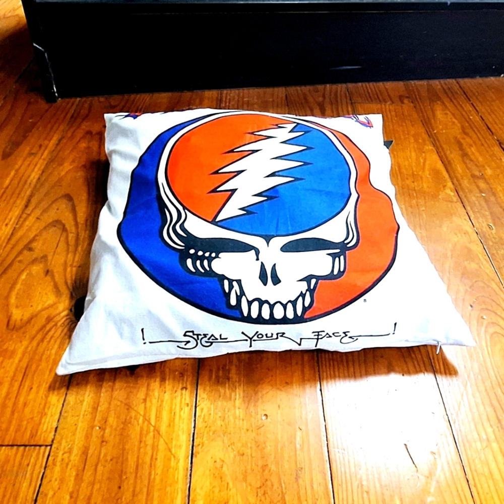 Grateful Dead Throw Pillow Cover, NEW!